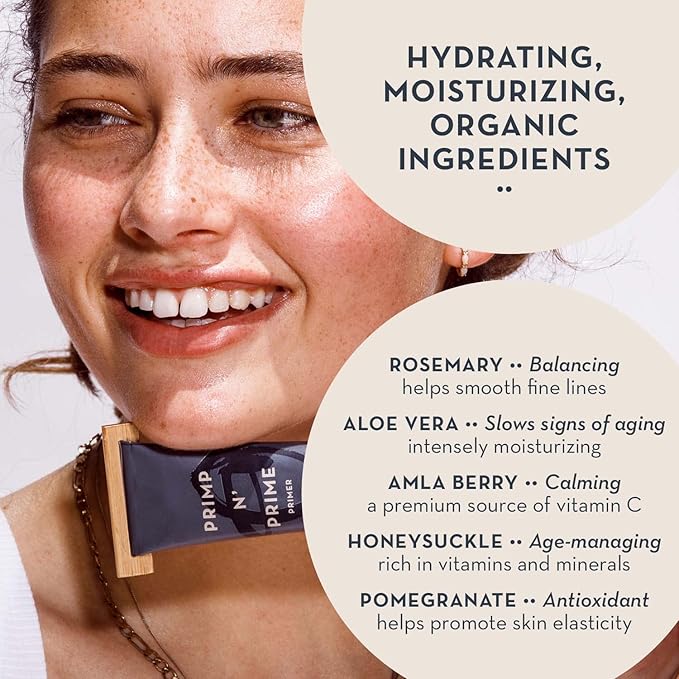 Glowing Skin Makeup Primer and Moisturizer - Vegan (Sun Kissed)