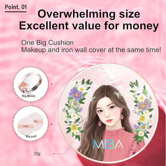 Miba SEASON 2 Full Coverage Big Cushion Foundation