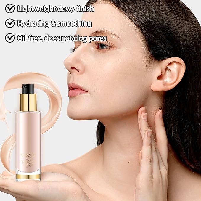 Concealer Foundation, Oil Control Waterproof Concealer Color Correcting Base Makeup