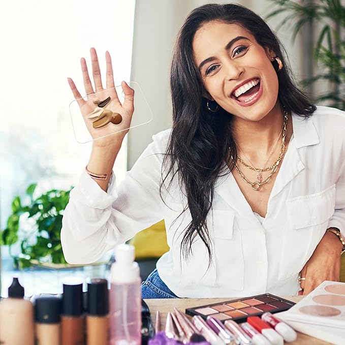 Rolybag Acrylic Makeup Mixing Palette with Spatula Tool