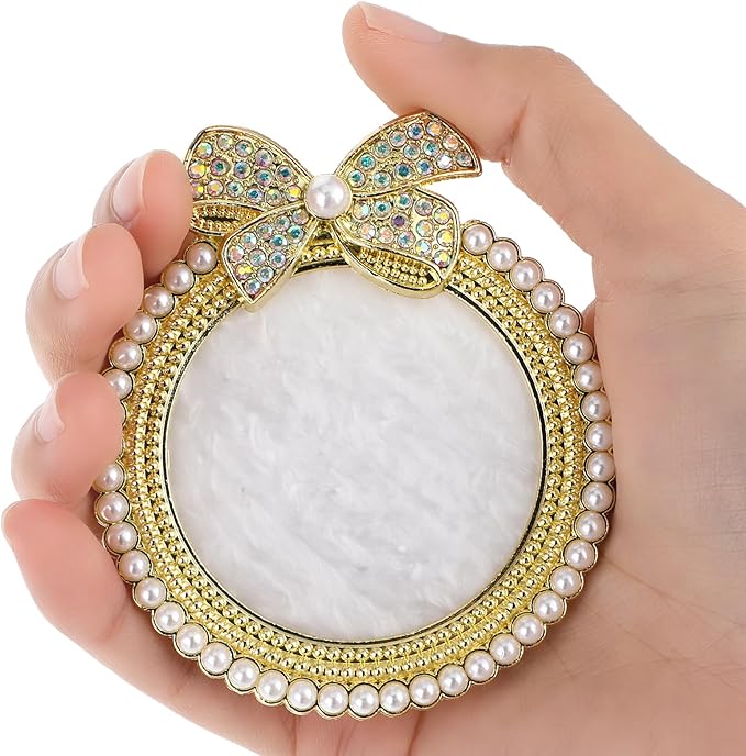 Resin Nail Art Palette Gold Edge Nail Holder