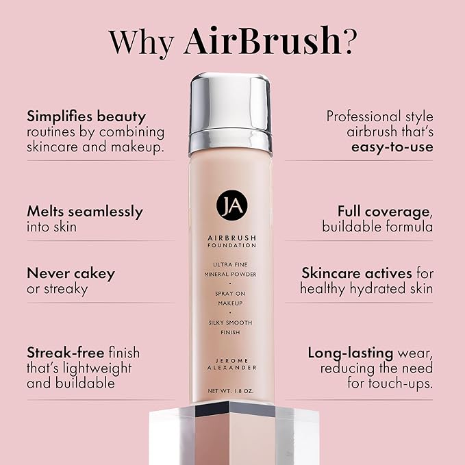 MagicMinerals AirBrush Foundation by Jerome Alexander – 2pc - Light