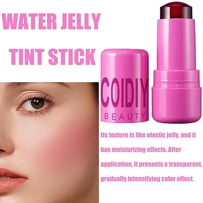 Milk Cooling Water Jelly Tint, Makeup Lip Tint Cooling