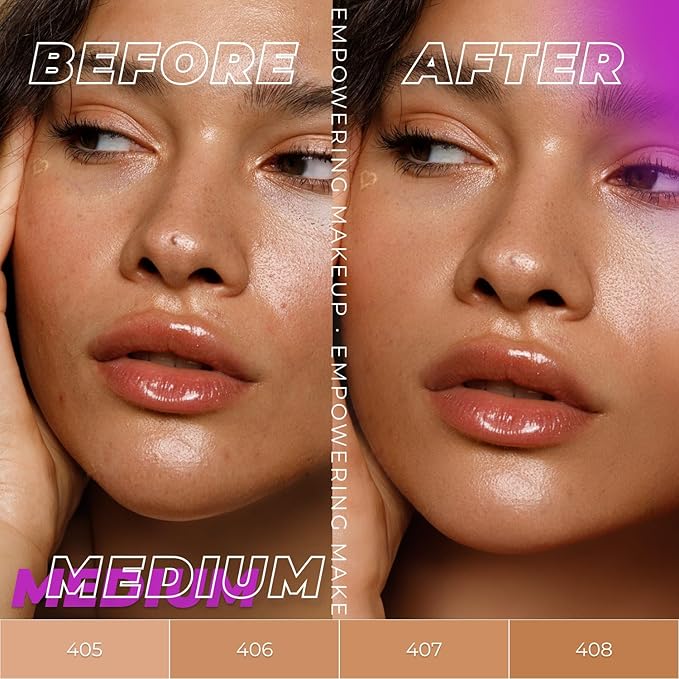 Lamel- Oh my Clear Face Foundation- SPF15-407 Meiduim 40ml