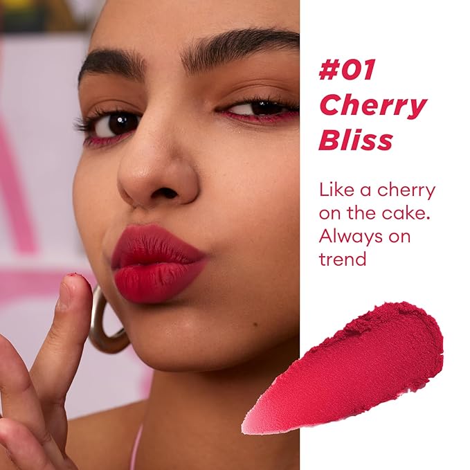 ITY Velvet Matte Finish Lip Stain-Mousse Textured Pudding Pudding