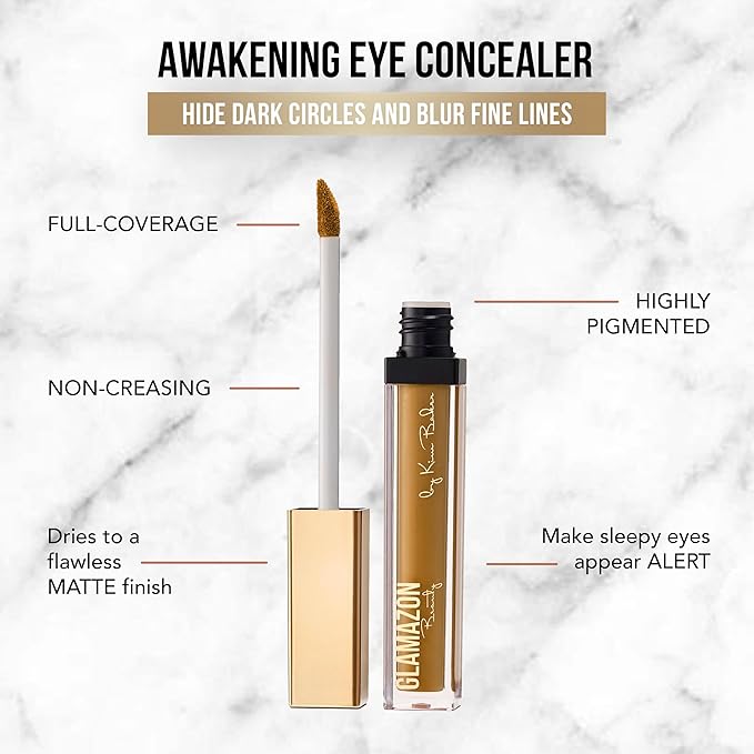 Glamazon Second to None Concealer, Honey Suckle, Awakening Full Coverage