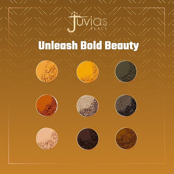 Juvia's Place Palette The Nomad - Marigold, Shimmering
