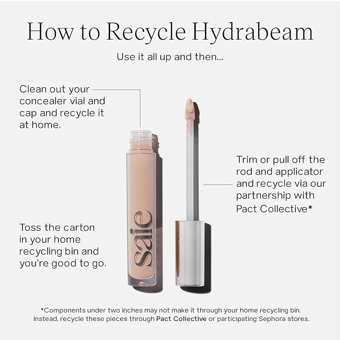 Saie Hydrabeam Under Eye Brightener - Sheer + 4 (0.) 2 oz