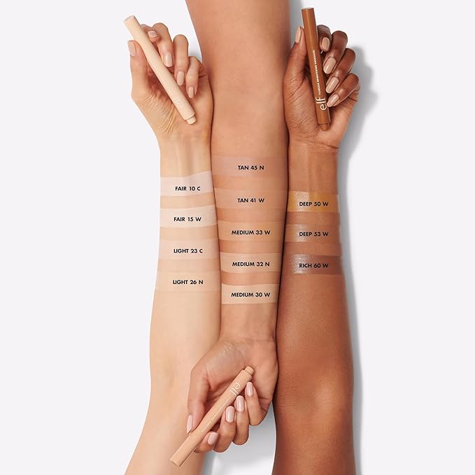 e.l.f. Flawless Brightening Concealer in Fair 10 C, Foundation Concealer