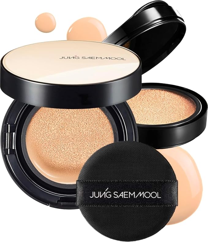 [JUNGSAEMMOOL OFFICIAL] Essential Skin Nuder Cushion (N Light) Cream Foundation