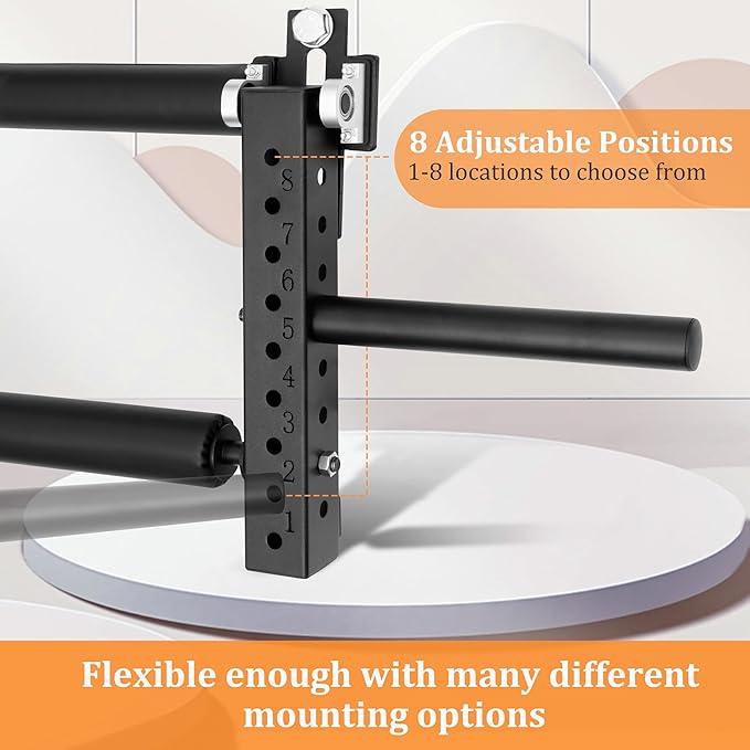 18mm Power Rack Mounted Leg Extension and Curl