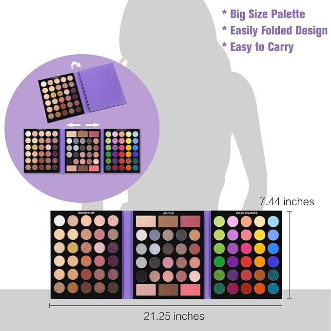 UCANBE Pretty All Set Eyeshadow Palette Pro 86