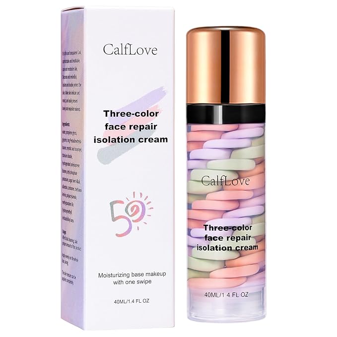 Primer Face Makeup,3 In 1 Isolation Cream,Makeup Primer Primer (1PC)