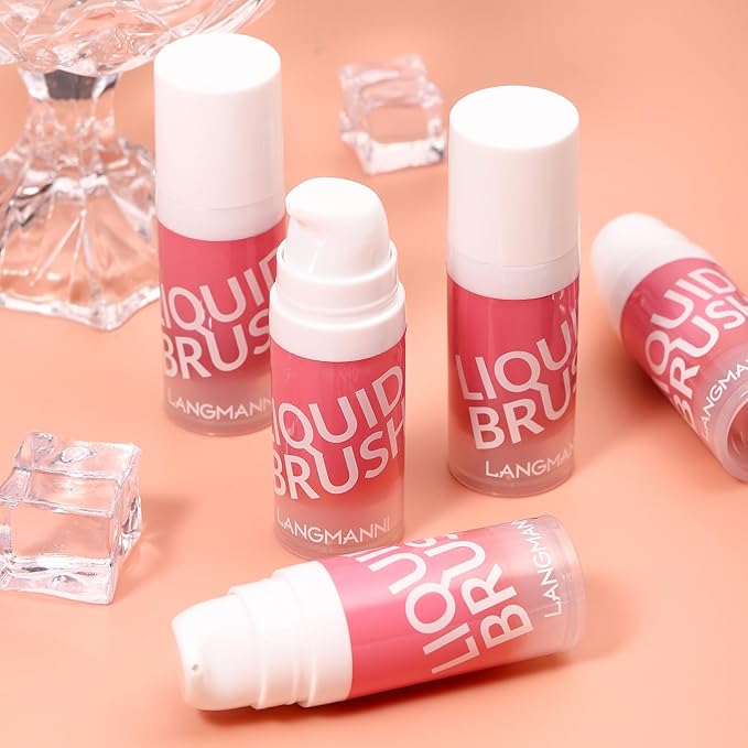 Liquid Blush Makeup Cream Blush For Cheeks Natural Velvet Texture(08#)