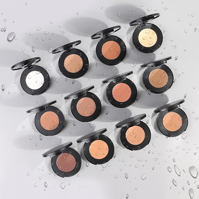 Flawless Pressed Powder, Setting Powder Makeup, Longwear Face Finish 06