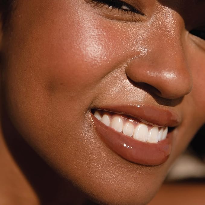 Tower 28 ShineOn Milky Lip Jelly, ALMOND, Non-Sticky, Hydrating Vegan Lip Gloss in Milky Chocolate, Apricot and Raspberry Seed Oil, Moisturizing, Clean, Cruelty Free