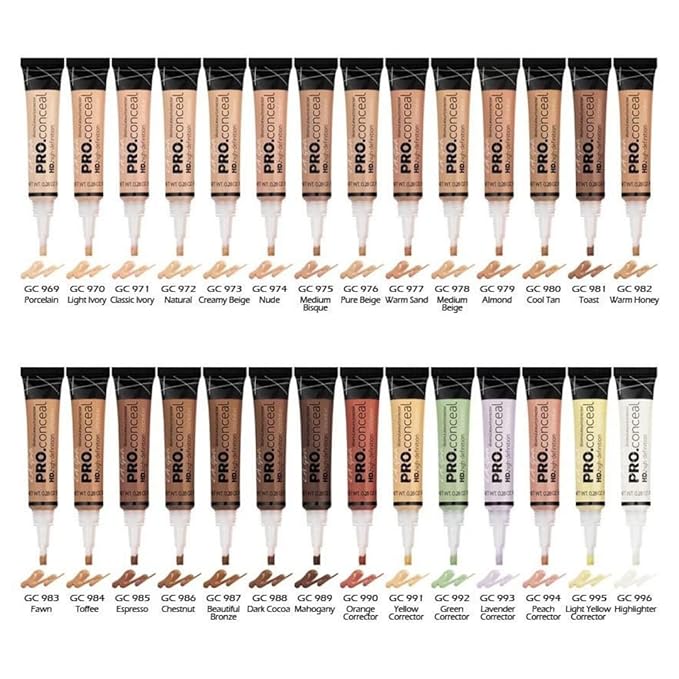 L.A. Girl Pro Conceal HD Concealer, Almond, 0.28 0.28 Ounce