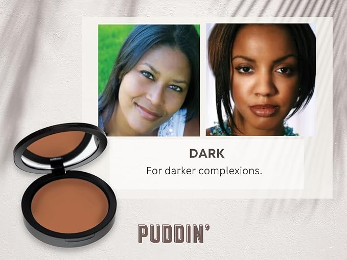 Mineral Dual Powder in Puddin' (Dark) | 4-in-1 45 Oz