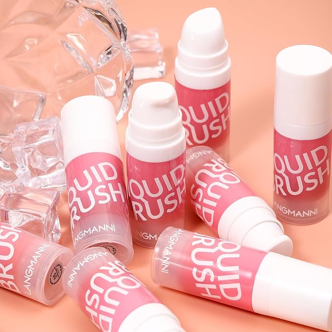 Liquid Blush Makeup Cream Blush For Cheeks Natural Velvet Texture(04#)