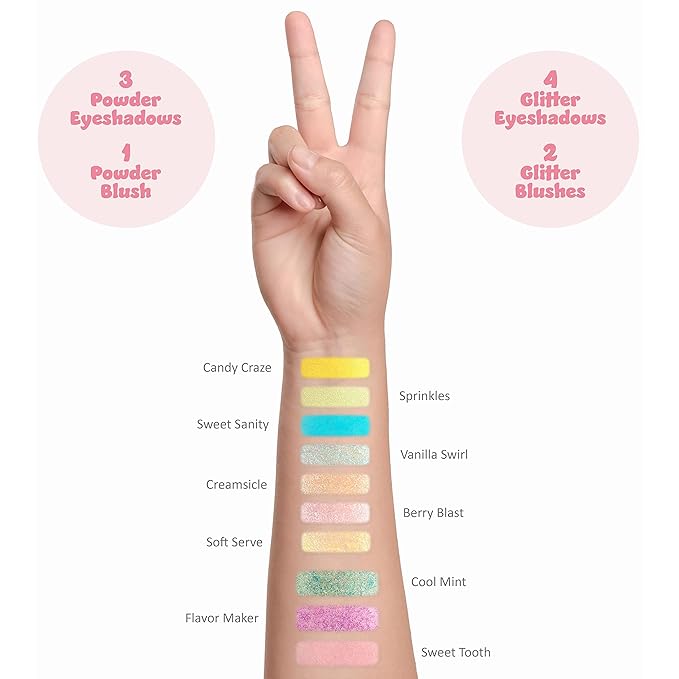 Expressions Cool Glisten & Glitter Makeup