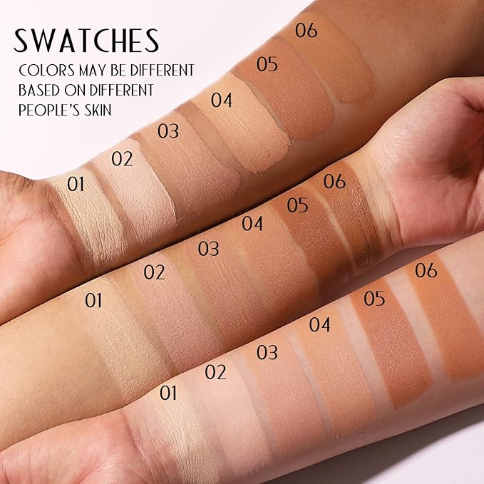 YOUNG VISION Full Coverage Longwear Foundation, Matte Finish,