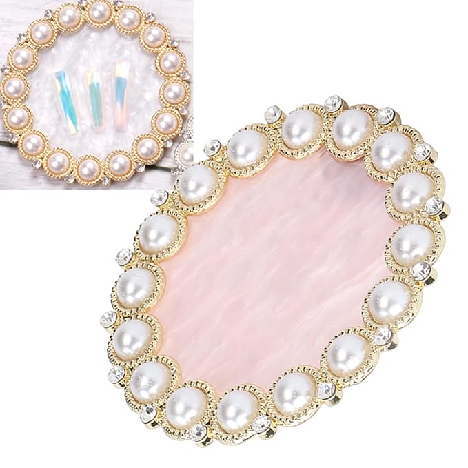 Resin Stone Nail Art Palette, Nail Art Display