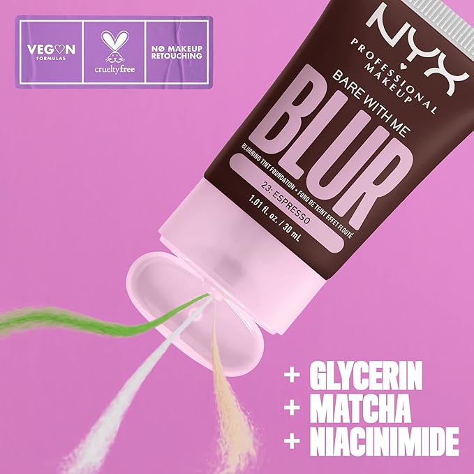 NYX PROFESSIONAL MAKEUP Bare With Me Blur Skin - Espresso