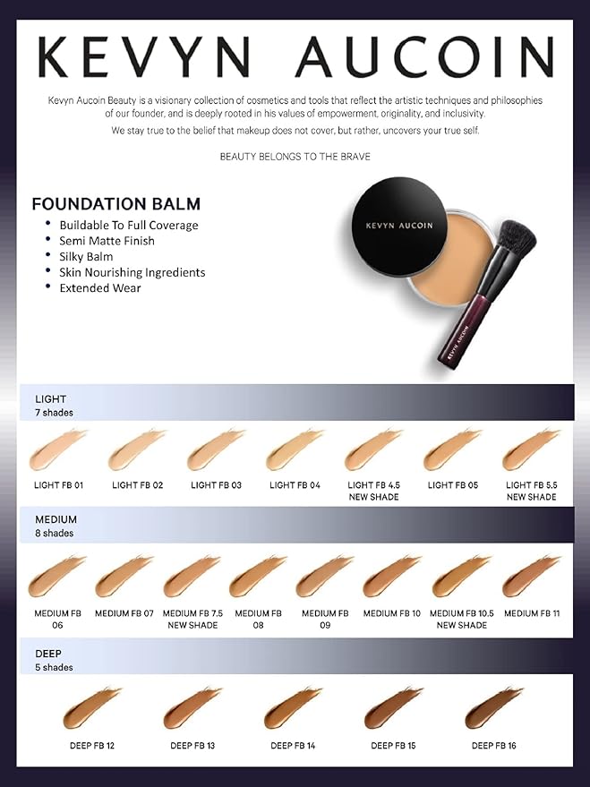 Kevyn Aucoin Foundation Balm, FB 10 (Medium) shade go to.