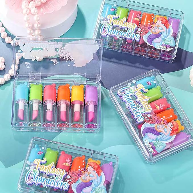 Lip Oil Tinted, Joyeee 6pcs Moisturizing Lip Glow Moisturizing