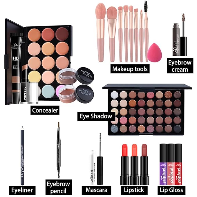 Pure Vie All-in-One Holiday Gift Surprise Makeup Set