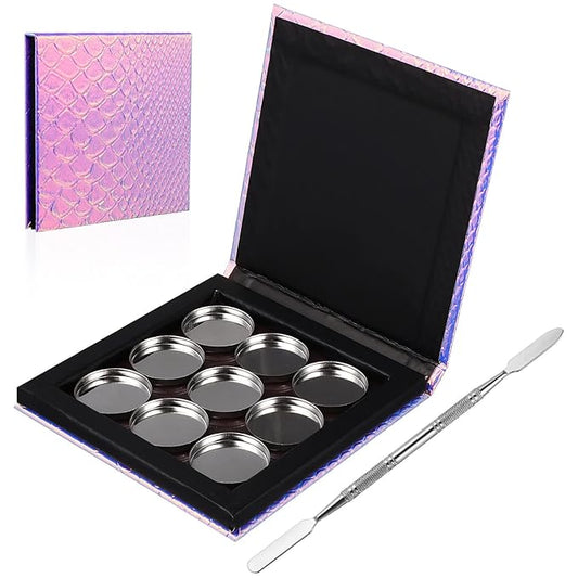 Beaupretty Empty Magnetic Palette Makeup Eyeshadow Palette