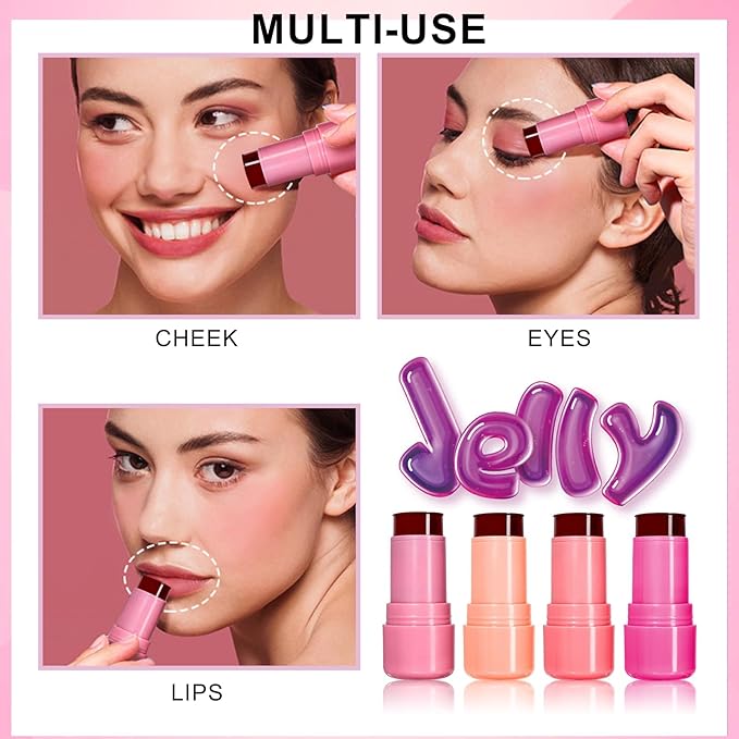 Milk Jelly Blush, Milk Cooling Water Jelly Tint,Milk Cooling