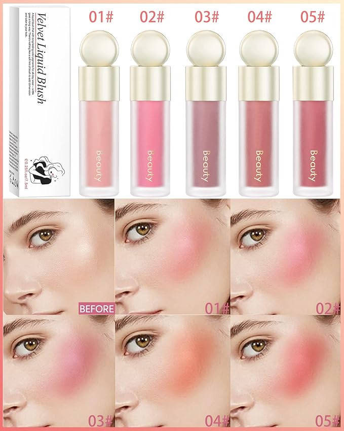 Velvet Liquid Blush Wand, Creme Blush Makeup Stick,Blush for Women-03