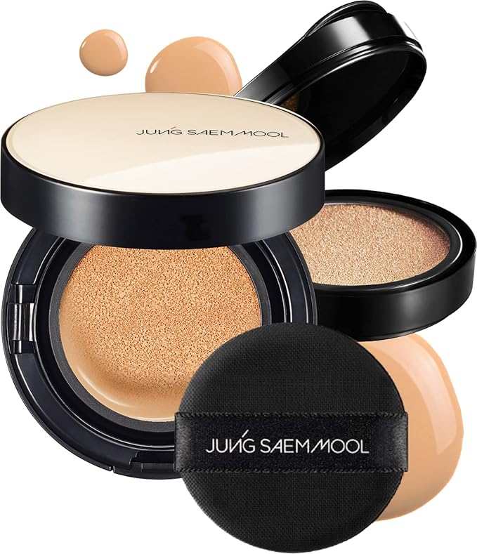 [JUNGSAEMMOOL OFFICIAL] Essential Skin Nuder Cushion (Medium) | Cream Foundation