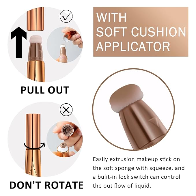 DAGEDA Contour Beauty Women Wand, Liquid Face Concealer 0. (01) 53oz