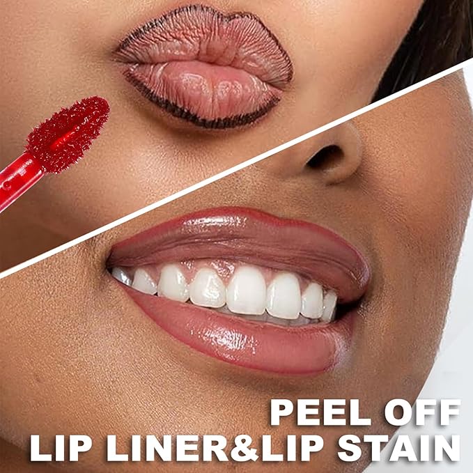 Inyzy 2 Colors Peel Off Matte Lip Tint, Lasting