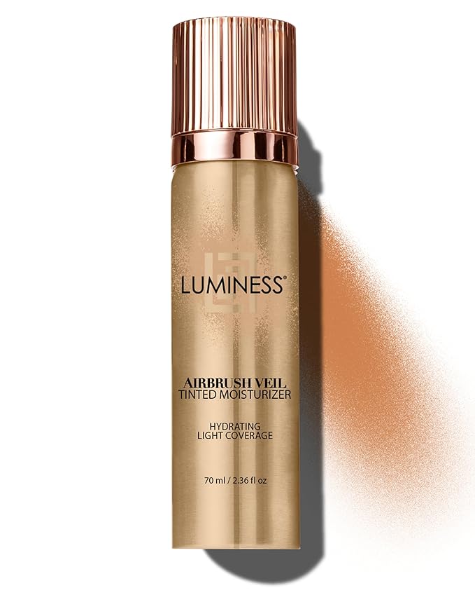 LUMINESS Airbrush Veil Tinted Moisturizer, Tan 100 -