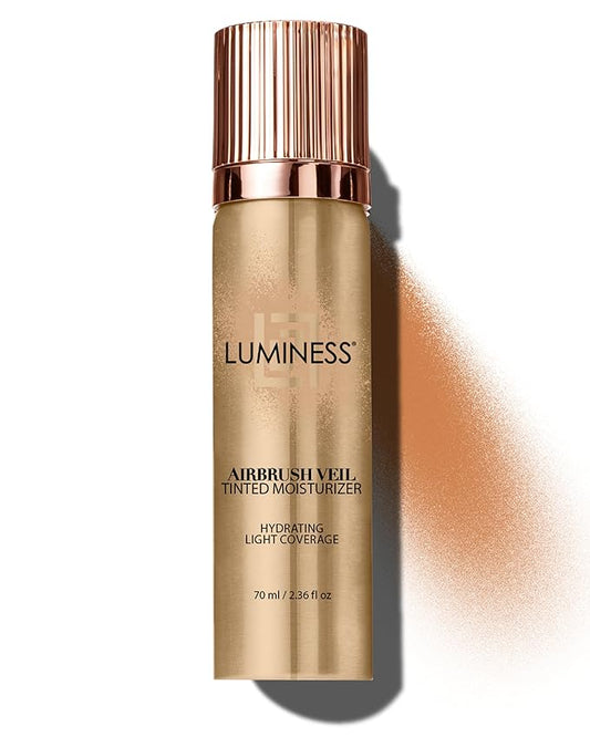 LUMINESS Airbrush Veil Tinted Moisturizer, Tan 100 -