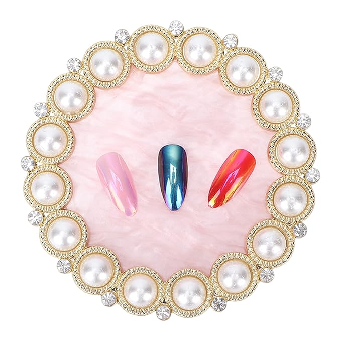 Resin Stone Nail Art Palette, Nail Art Display