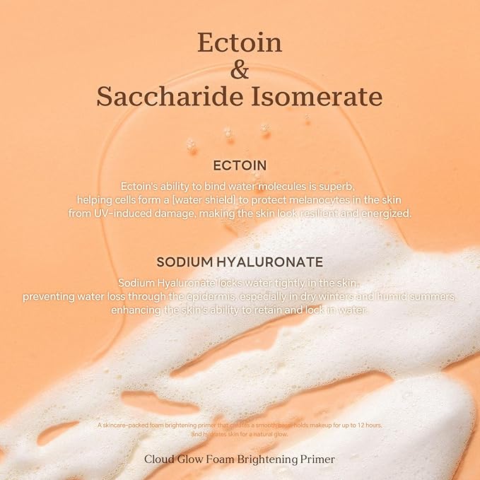 Cloud Glow Priming Foam Brightening Primer, , Pore Skin Tones 40 mL