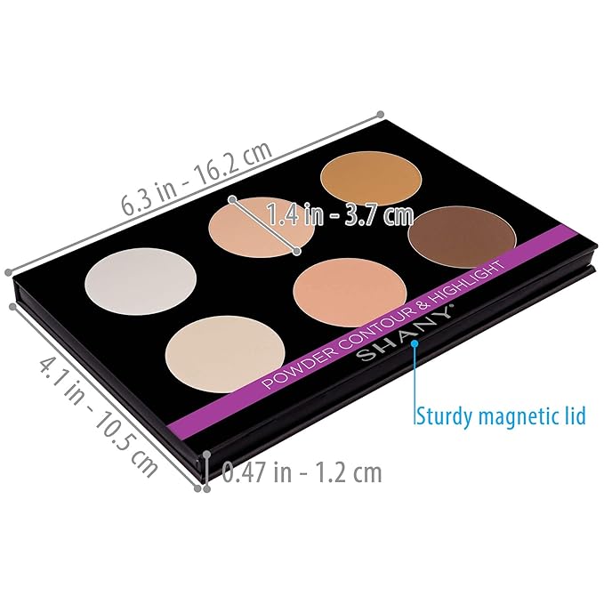 SHANY Powder Contour & Highlighter Sculpting Palette -