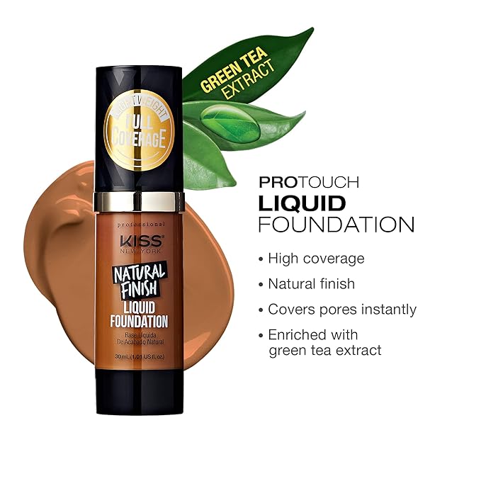 Kiss New York Professional Liquid Foundation - Lightweight
