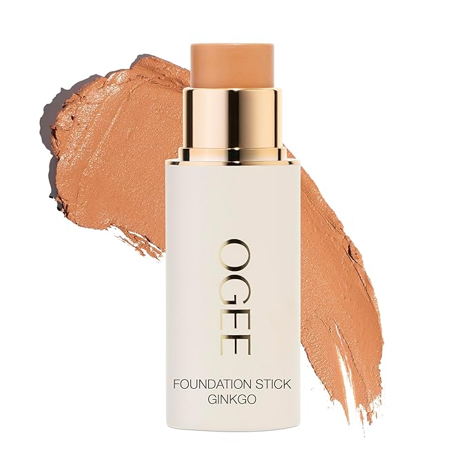 Ogee Sculpted Complexion Foundation Stick (Ginkgo 5.00N - Organic Ingredients