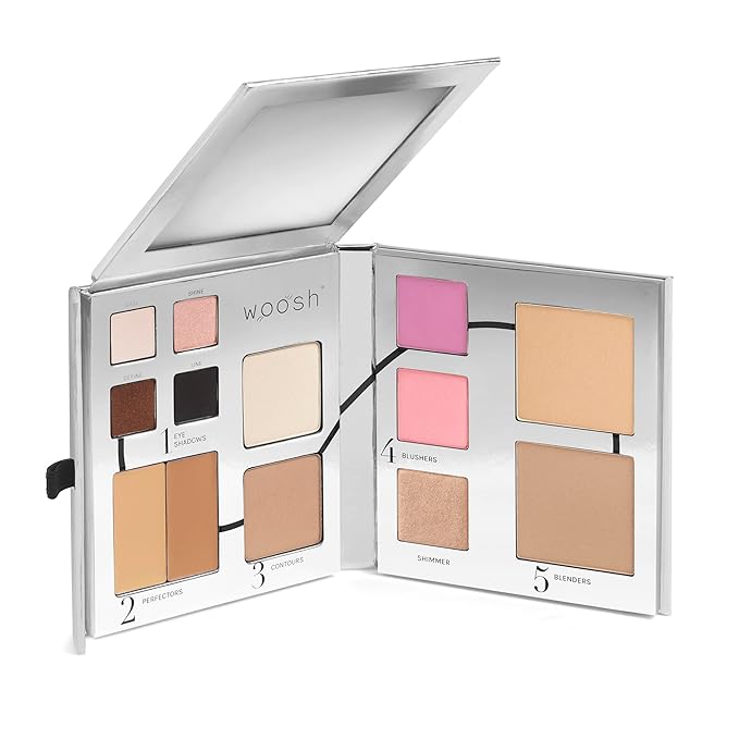 Woosh Beauty, Fold out Face Original Makeup Palette,