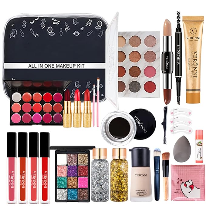 All-in-One Makeup Gift Set Carry All