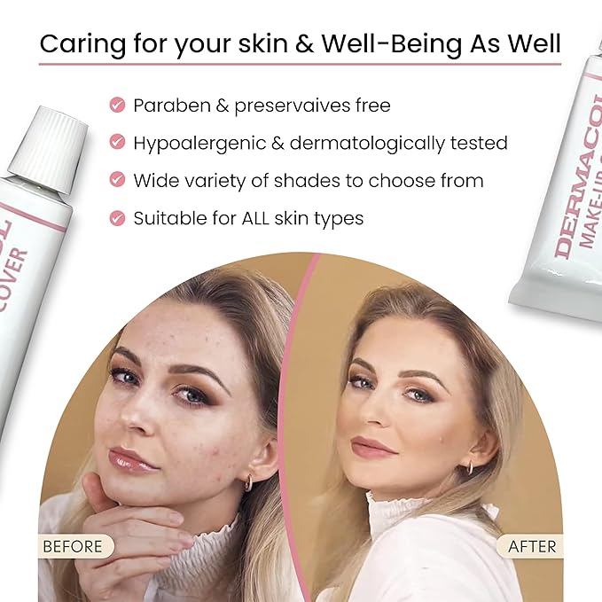 Dermacol Full Coverage Foundation | Long Lasting Waterproof 30g