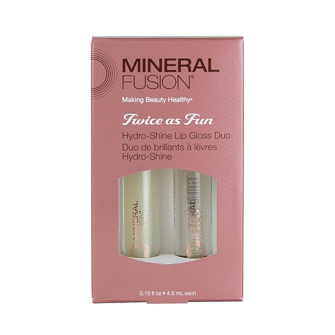 Mineral Fusion Twice As Fun, Hydro-Shine Lip Gloss Duo