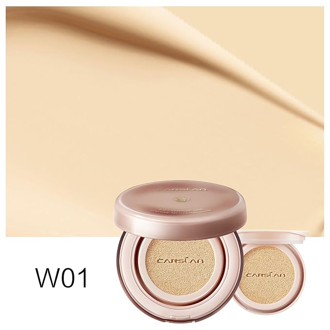 Moisture Air Cushion Cream Face Foundation Makeup, Lightweight,