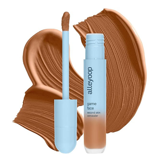 Alleyoop Game Face Concealer Makeup, Lightweight to Medium