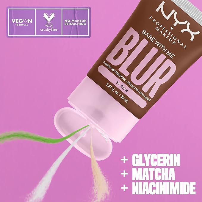 NYX PROFESSIONAL MAKEUP Bare With Me Blur Skin - Rich